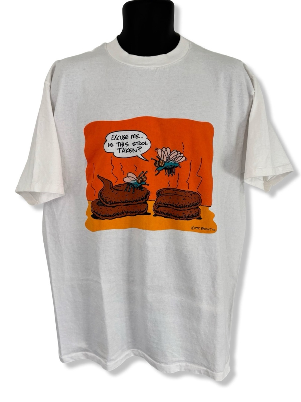 Vintage 1992 Funny Art T-Shirt